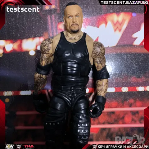 Екшън фигура WWE The Undertaker Гробаря Mattel Elite Figure играчка , снимка 1 - Колекции - 49552382