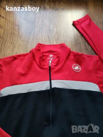 castelli jacket - мъжко вело яке 3XL УМАЛЕНО , снимка 1 - Якета - 49415730