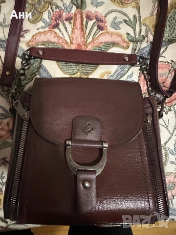 Дамска чанта бордо, снимка 5 - Чанти - 53343363