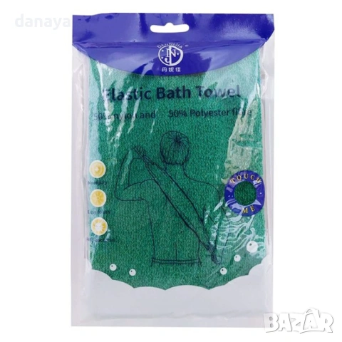 6415 Ексфолираща кърпа за баня изтривалка за гръб, снимка 3 - Други - 53520403