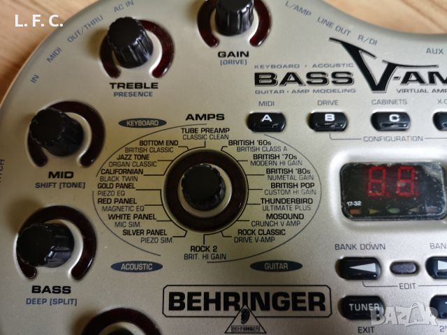 Процесор/ефект за китара Behringer, снимка 11 - Други - 45777941