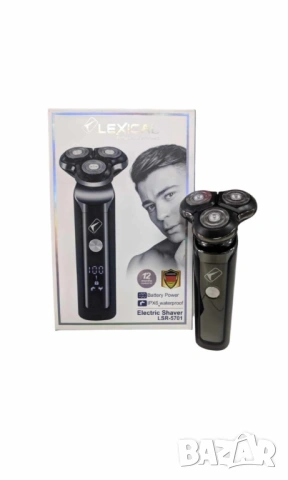 Самобръсначка Lexical LSR-5701, шейвър, тример, 800mAh, използване с кабел и без кабел