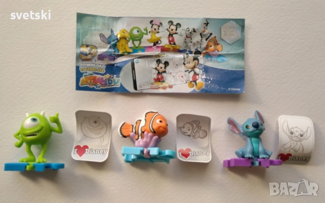 Киндер - играчки от шоколадови яйца - Kinder Surprise