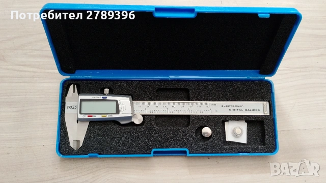 Дигитален немски шублер BGS, снимка 2 - Други инструменти - 53809629