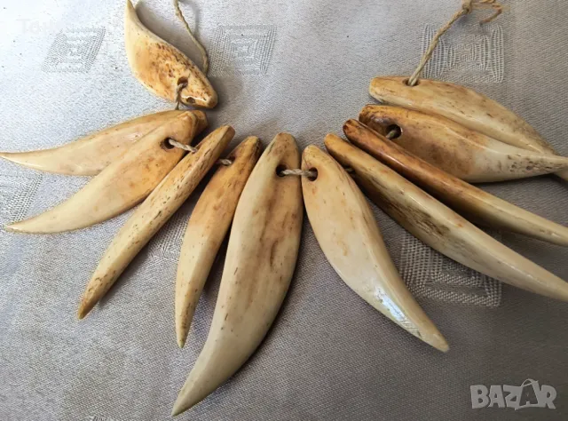 Колие от китов зъб, острови Фиджи ,Wasekaseka, снимка 11 - Колиета, медальони, синджири - 50163007