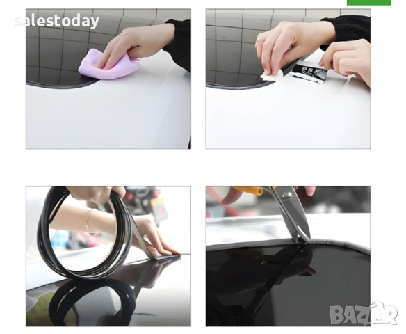 Уплътнение за кола, врати, прозорци, багажници, капаци, табла, 3мм X 15мм X 5м, снимка 2 - Аксесоари и консумативи - 37856996