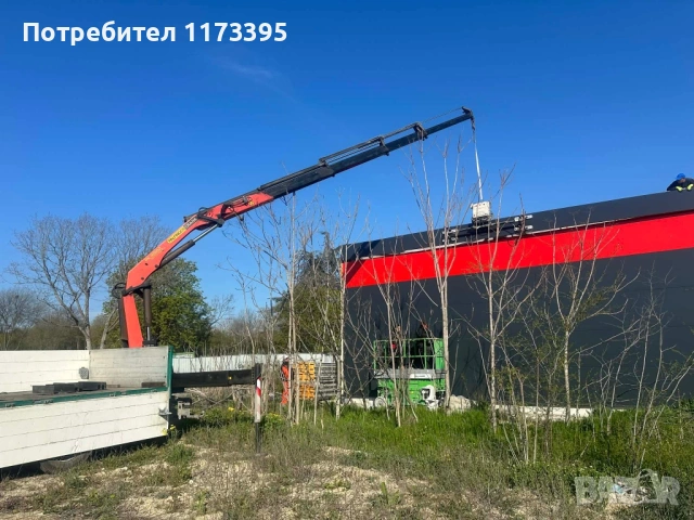 Самосвал с кран , снимка 6 - Транспортни услуги - 54183763