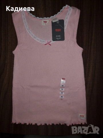 Дамски топ/потник Levi's dry good, slim fit, снимка 3 - Потници - 53847793