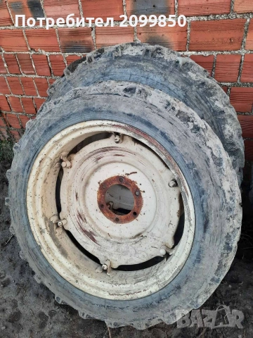 Гуми с джанти за трактор, снимка 2 - Селскостопанска техника - 53540673