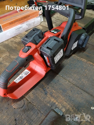 Акумулаторна резачка Raider RDI-BCCS33 (40V), 40см + 2 батерии 4Ah – В ГАРАНЦИЯ, снимка 9 - Градинска техника - 53448035