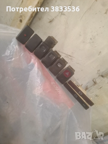 Vw Volkswagen Golf & Jetta Mk2 оригинални бутони (копчета) от таблото