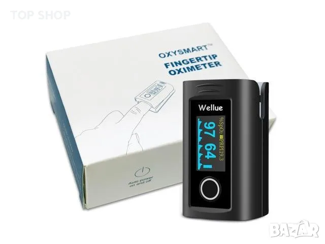 Висококачествен оксиометър от Viatom Wellue Oxysmart Fingertip Oximeter (PC-60 F), снимка 4 - Уреди за диагностика - 48648442