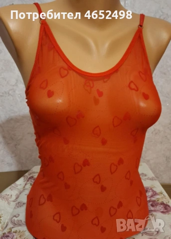 Дамски червени Бодита, снимка 8 - Бельо - 53575415