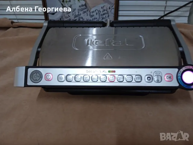 Грил скара OPTIGRIL TEFAL XL , снимка 2 - Скари - 47437825