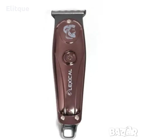 Машинка за подстригване Lexical LHC-5632, 600mAh, Кафяв/Червен, снимка 4 - Машинки за подстригване - 52870183
