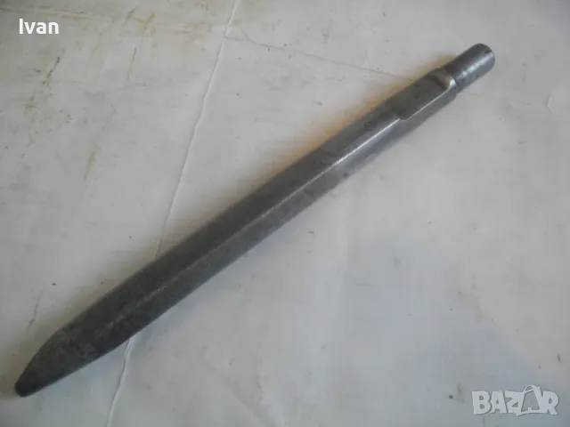 HITACHI HIKOKI ОРИГИНАЛНО ШИЛО СВРЕДЛО ЗА КЪРТАЧ ХИТАЧИ 265х30мм ЗАХВАТ 6-стен с диаметър ф30мм, снимка 3 - Други инструменти - 50245901