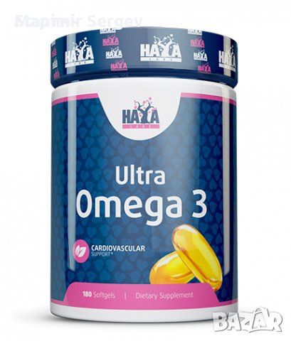 HAYA LABS Ultra Omega 3 / 180soft, снимка 1 - Хранителни добавки - 46714168