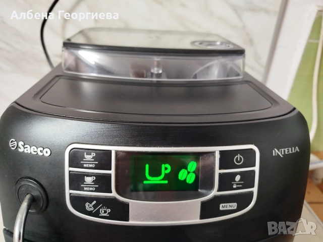 Кафе машина Saeco Intelia ☕ ☕, снимка 3 - Кафемашини - 53028115