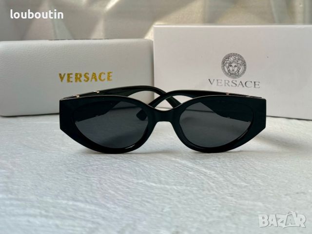 Versace 2024 дамски слънчеви очила котка, снимка 5 - Слънчеви и диоптрични очила - 45571854