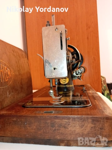 Ръчна шевна машина "Kohler" Немска. , снимка 5 - Антикварни и старинни предмети - 54272674