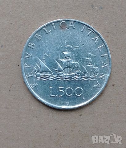 Италия 500 лири 1960 г. сребро 