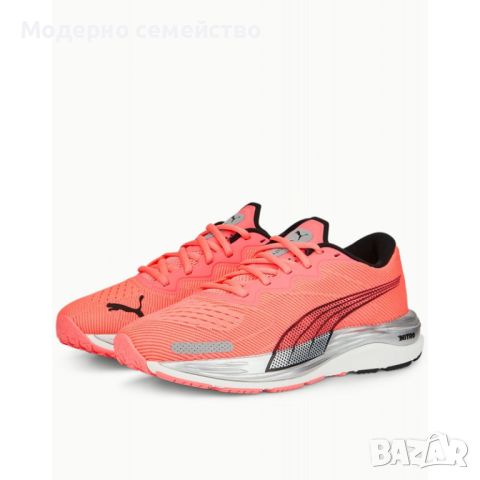 Дамски маратонки PUMA Velocity Nitro 2 Shoes Pink/Orange, снимка 2 - Маратонки - 46689818