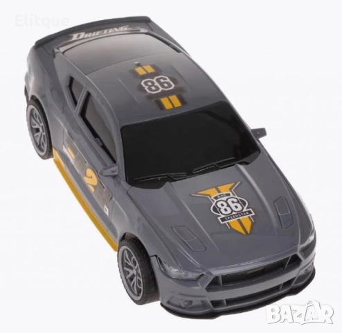 Състезателна кола със светлина и звук, снимка 4 - Коли, камиони, мотори, писти - 52745145