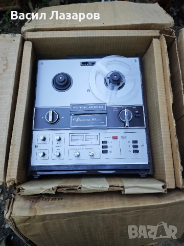 стерео магнетофон Юпитер, снимка 2 - Радиокасетофони, транзистори - 50684017
