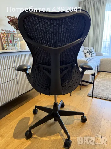 Herman Miller Mirra 2 (Fully Loaded) Офис Стол с Пеперудообразна облегалка - Като Нов! , снимка 2 - Столове - 49166924