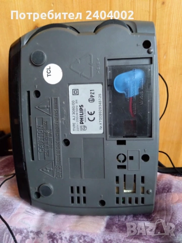 Радио с часовник и една аларма Philips AJ3080/00, снимка 5 - Радиокасетофони, транзистори - 53493642