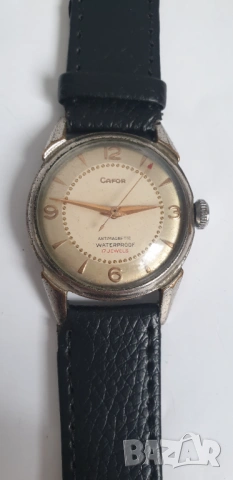 Винтидж механичен часовник Cafor, снимка 4 - Антикварни и старинни предмети - 54134345