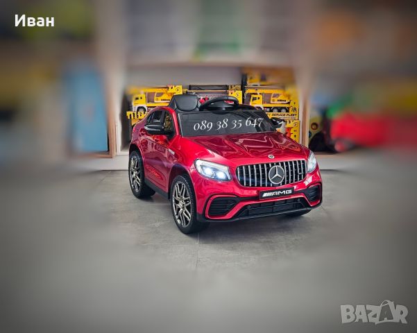 НОВО!Акумулаторна кола Mercedes GLC с 12Vбатерия,меки гуми,USB, снимка 1 - Детски велосипеди, триколки и коли - 39450966