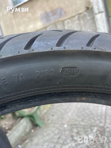 Предна гума за мотор Metzeler 100/90 R19 дот 18г, снимка 4 - Гуми и джанти - 45911229