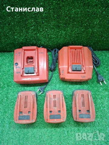 Батерии 5.2 ампера и зарядни на Hilti