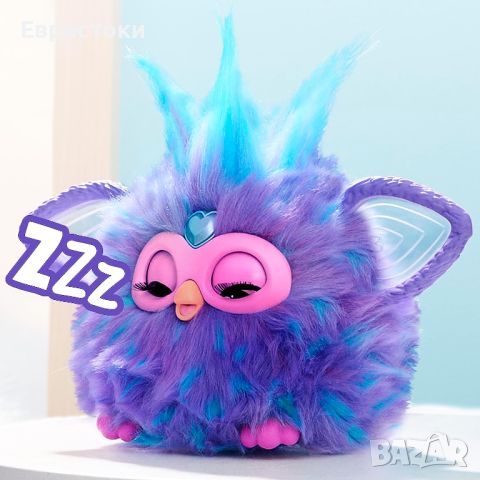 Furby Purple, Furby Coral, интерактивни плюшени играчки с 15 модни аксесоара, снимка 7 - Плюшени играчки - 45279169