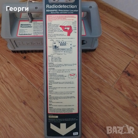 Кабелен локатор Radiodetection RD 400, снимка 4 - Друга електроника - 51949002
