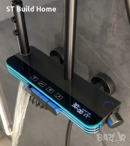 ЛУКСОЗЕН ДУШ ПАНЕЛ С ДИГИТАЛЕН ДИСПЛЕЙ – МОДЕРЕН КОМФОРТ ЗА ВАШАТА БАНЯ , снимка 4 - Душове - 51152122