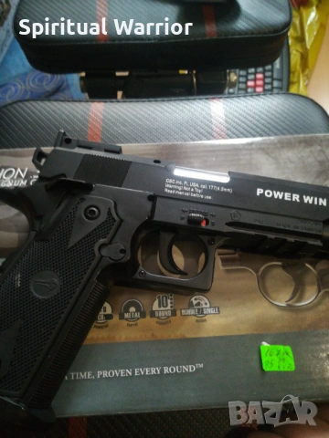 Въздушен пистолет Colt 1911, 4,5mm калибър, снимка 3 - Въздушно оръжие - 53426944