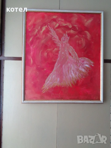 Продавам картина,, Моя ангел", снимка 6 - Картини - 53126689