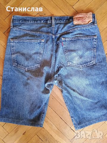 Мъжки къси дънкови панталони Levi's, снимка 3 - Къси панталони - 46257222
