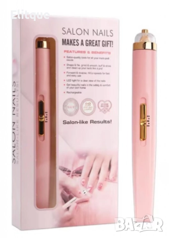 Професионална електрическа пила за нокти 5в1 – За перфектен маникюр и педикюр у дома, снимка 4 - Електрически пили за пети - 52778668