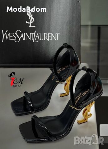 YSL • Yves Saint Laurent • Дамски Обувки На Ток • Два Цвята , снимка 3 - Дамски елегантни обувки - 46741624