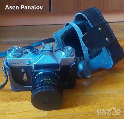 Фотоапарат ZENIT E 1965г 2 бр, снимка 8 - Фотоапарати - 49613131