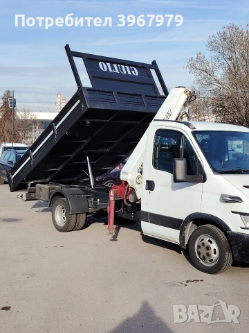 самосвал с кран, снимка 3 - Транспортни услуги - 52745726