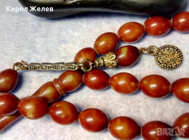 ТРАДИЦИОННА МЮСЮЛМАНСКА МОЛИТВЕНА БРОЕНИЦА ТУРЦИЯ 38405, снимка 6 - Други ценни предмети - 51279674