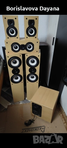 тонколони Évidence Acoustics + активен субуфер Jamo , снимка 4 - Тонколони - 53940283