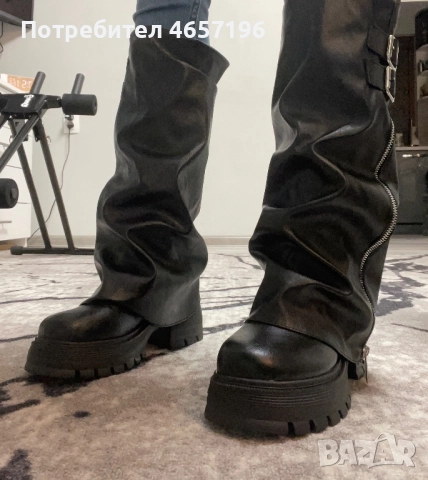Дамски ботуши 36 номер, снимка 2 - Дамски ботуши - 52495601