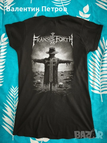 Метъл тениски /Оригинален мърч / Дамски / Нови :, снимка 2 - Тениски - 53668908