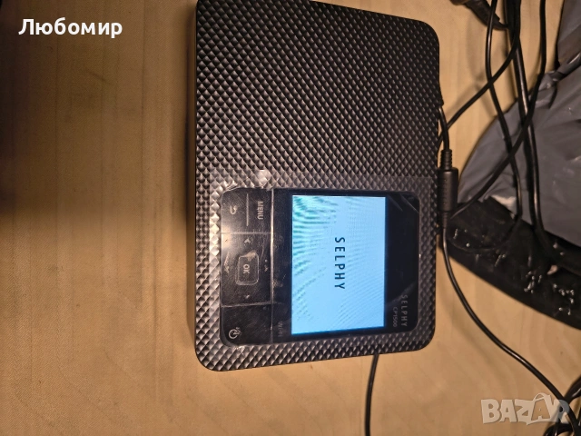 Безжичен компактен фотопринтер Canon Selphy CP1500 (черен) , снимка 3 - Фотоапарати - 53590310