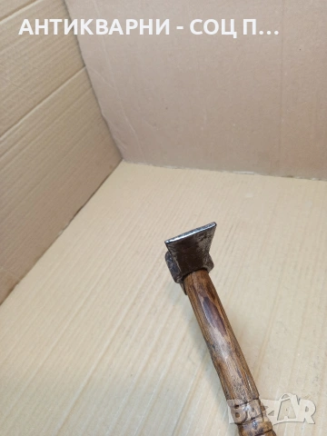 Соц Стар Каменоделски  Чук 1кг. С Дръжка  От Дрян. НОМЕР 101., снимка 6 - Антикварни и старинни предмети - 53445907
